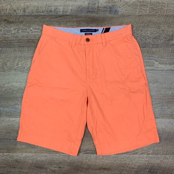 Tommy Hilfiger Other - Tommy Hilfiger Mens Classic Fit Shorts 30 Orange